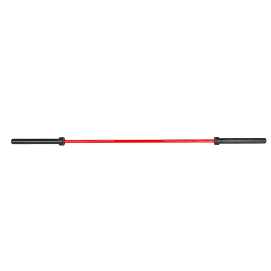 7' Ceramic Olympic Bar - 6 Needle Bearing (Red)