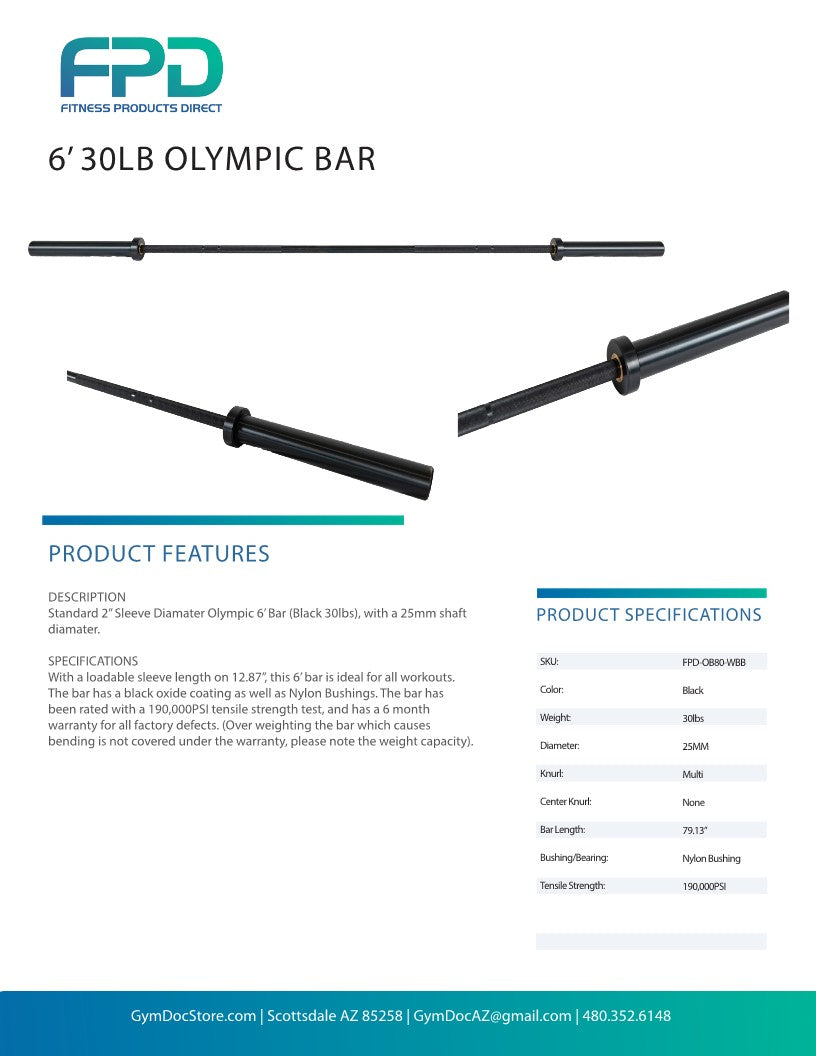 Black Olympic Bar